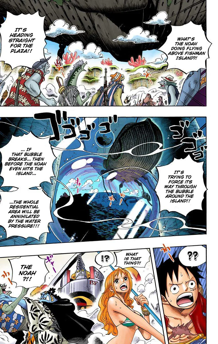 One Piece - Colored Chapter 637 page 11
