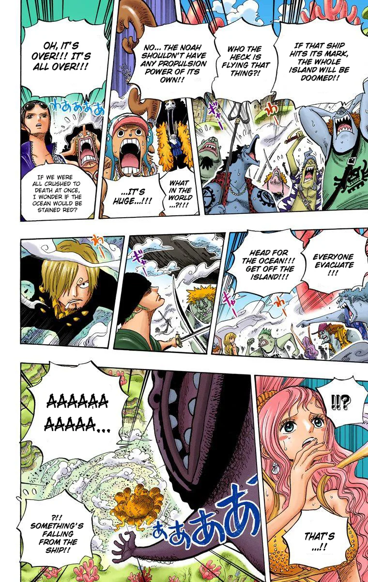 One Piece - Colored Chapter 637 page 12