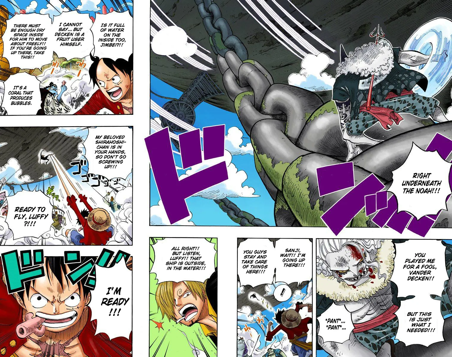 One Piece - Colored Chapter 637 page 19