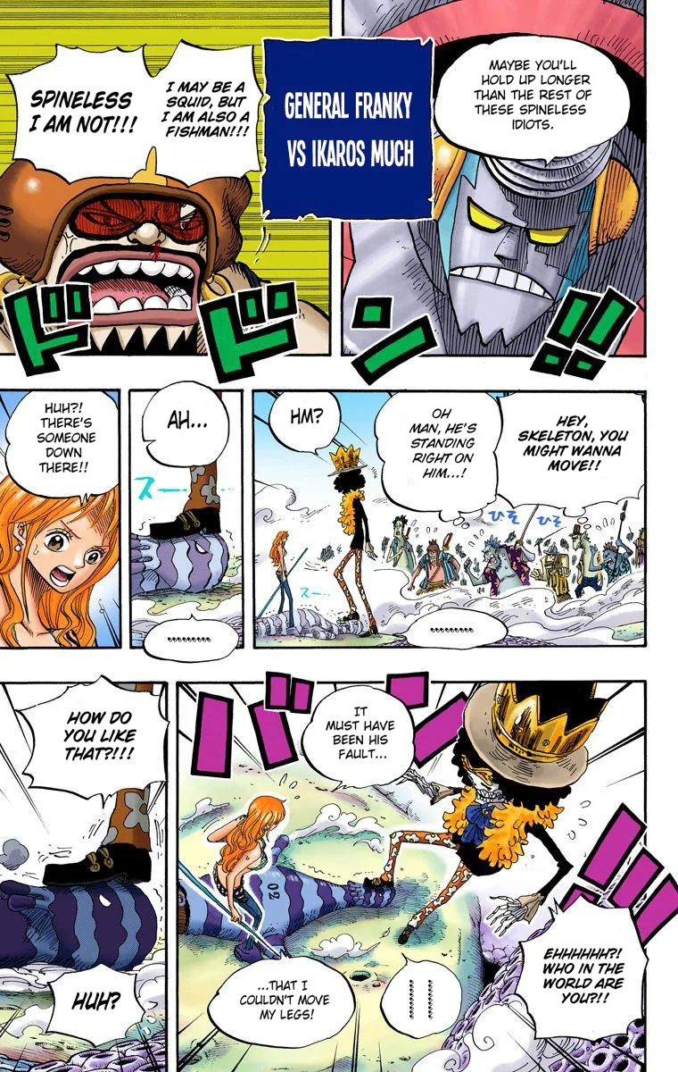 One Piece - Colored Chapter 640 page 8