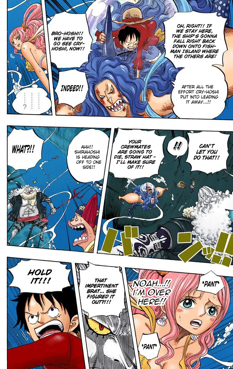 One Piece - Colored Chapter 640 page 16