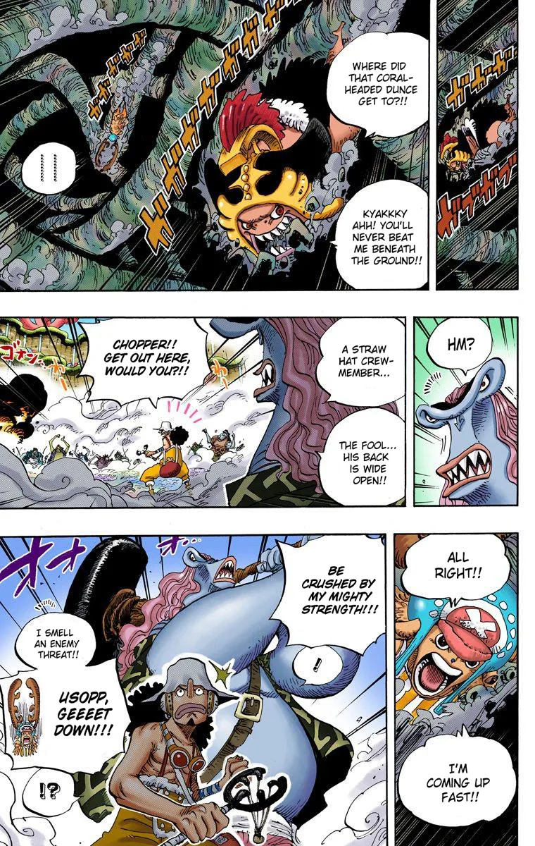 One Piece - Colored Chapter 640 page 10