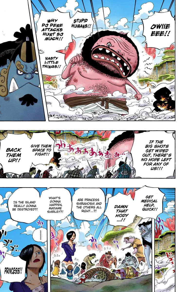 One Piece - Colored Chapter 640 page 13