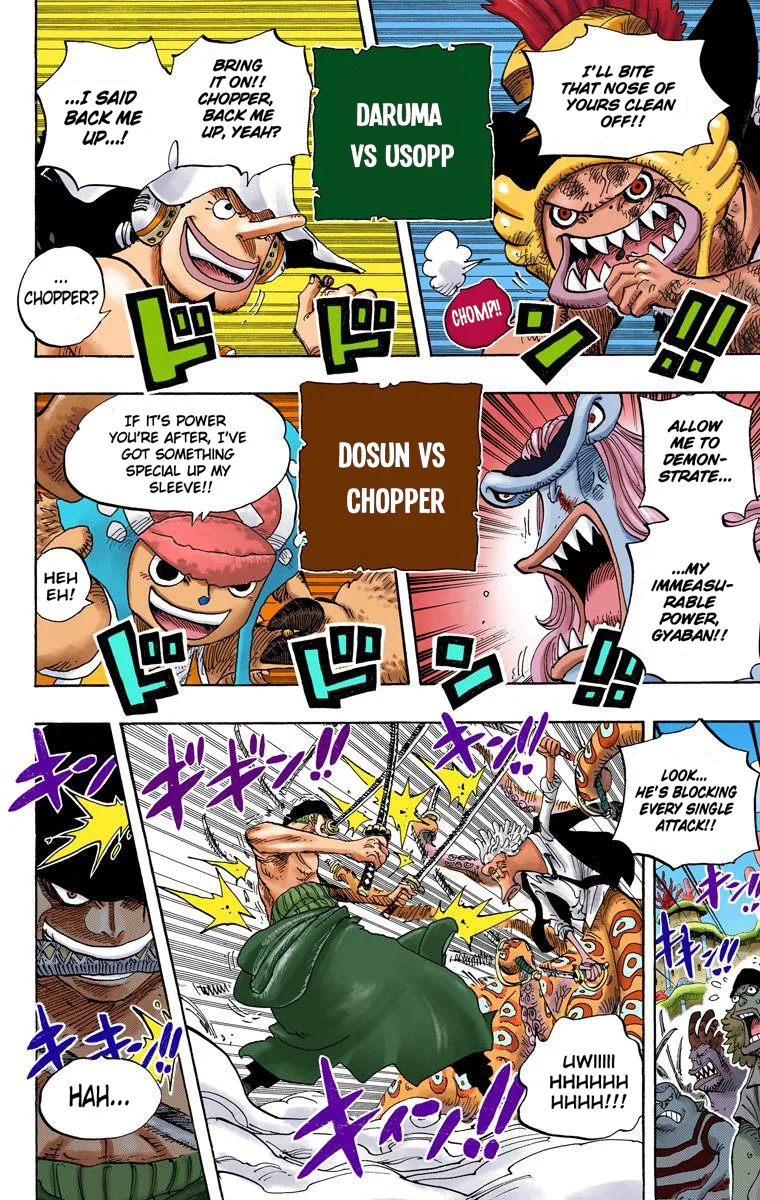 One Piece - Colored Chapter 640 page 12