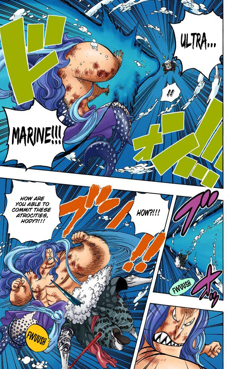 One Piece - Colored Chapter 641 page 12