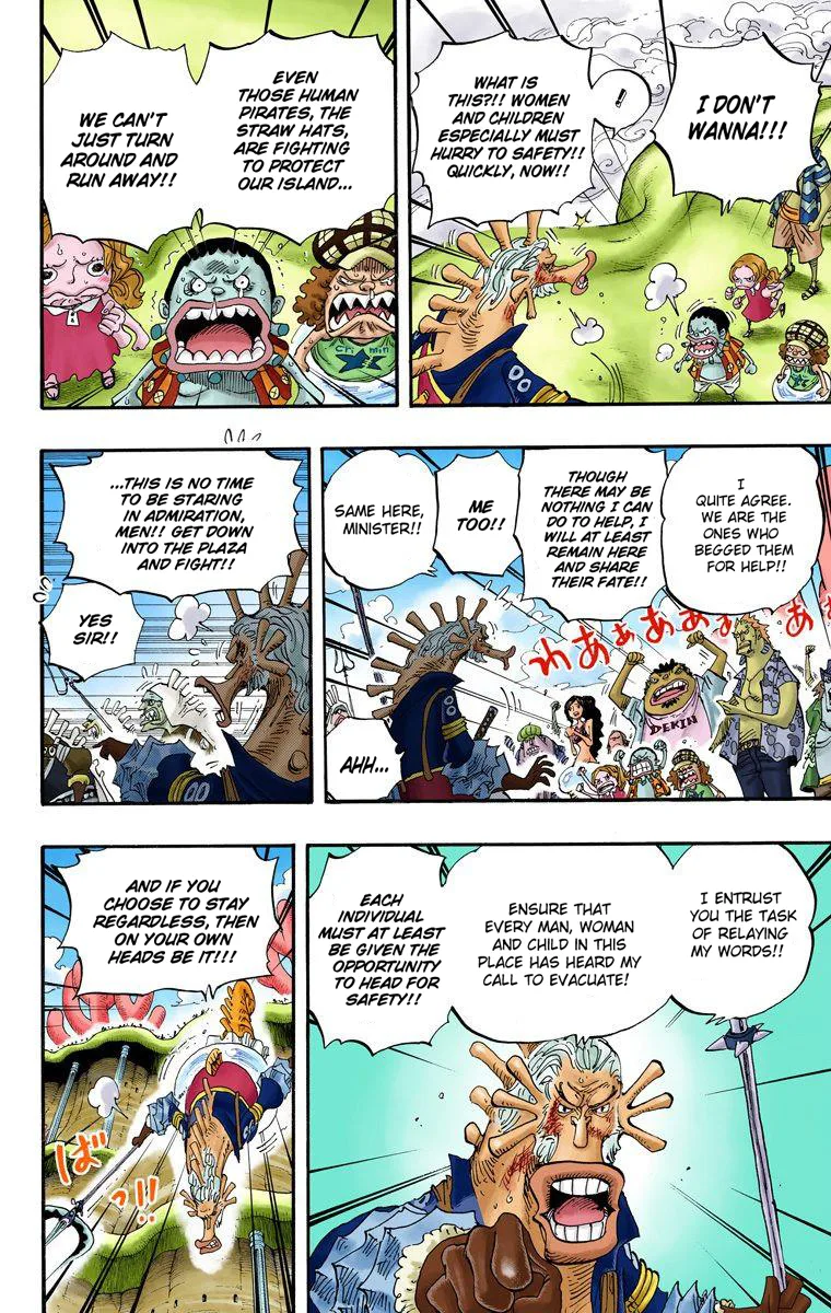 One Piece - Colored Chapter 642 page 10