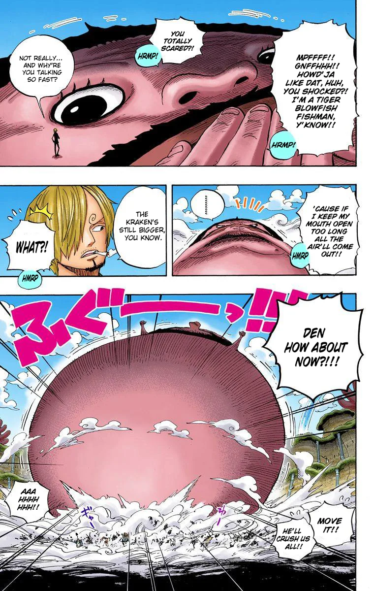 One Piece - Colored Chapter 642 page 13
