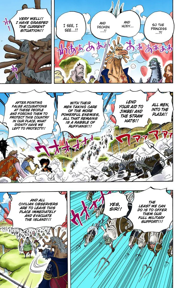 One Piece - Colored Chapter 642 page 9