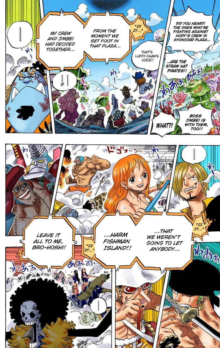 One Piece - Colored Chapter 644 page 17