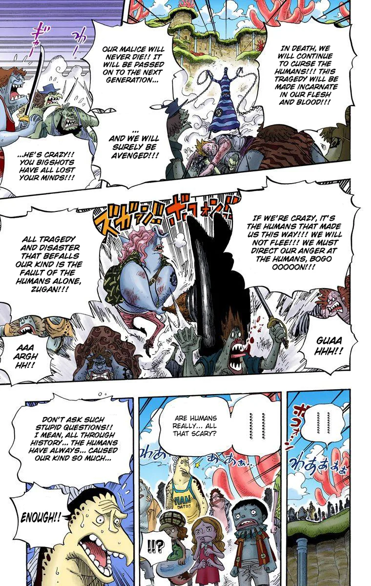 One Piece - Colored Chapter 645 page 14