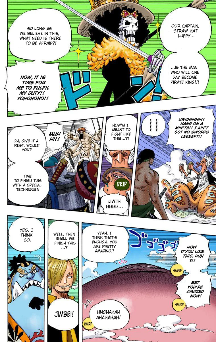 One Piece - Colored Chapter 645 page 17