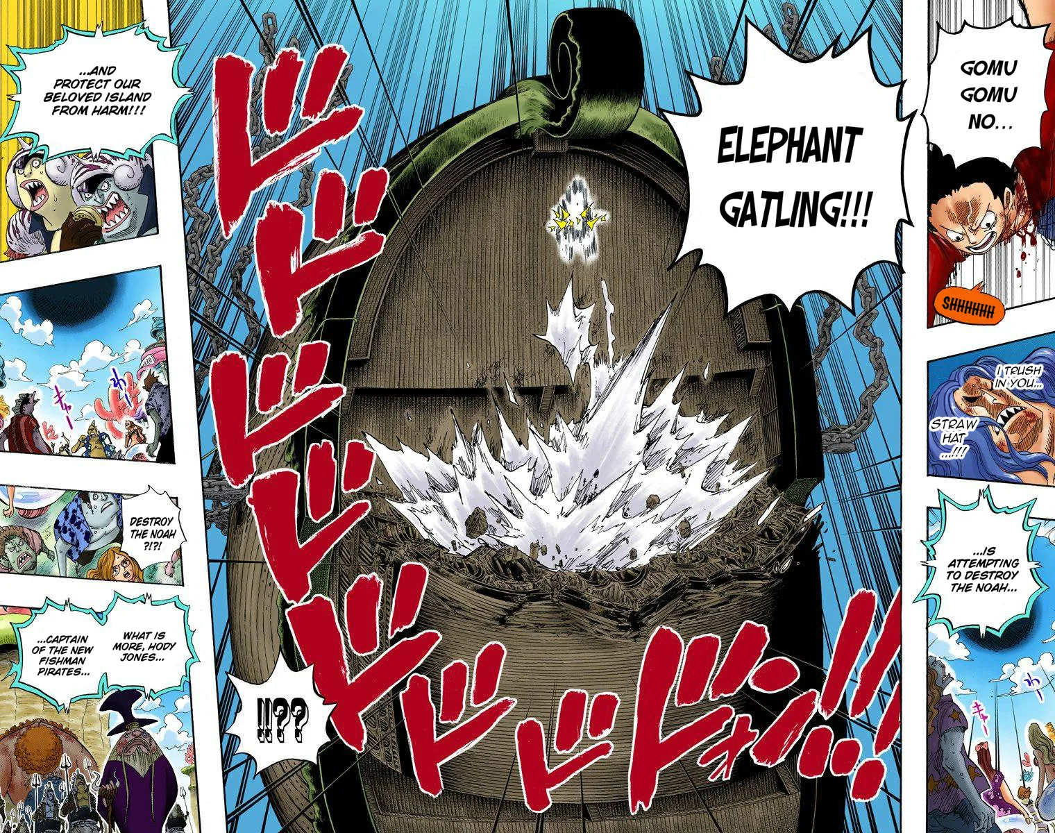 One Piece - Colored Chapter 645 page 12