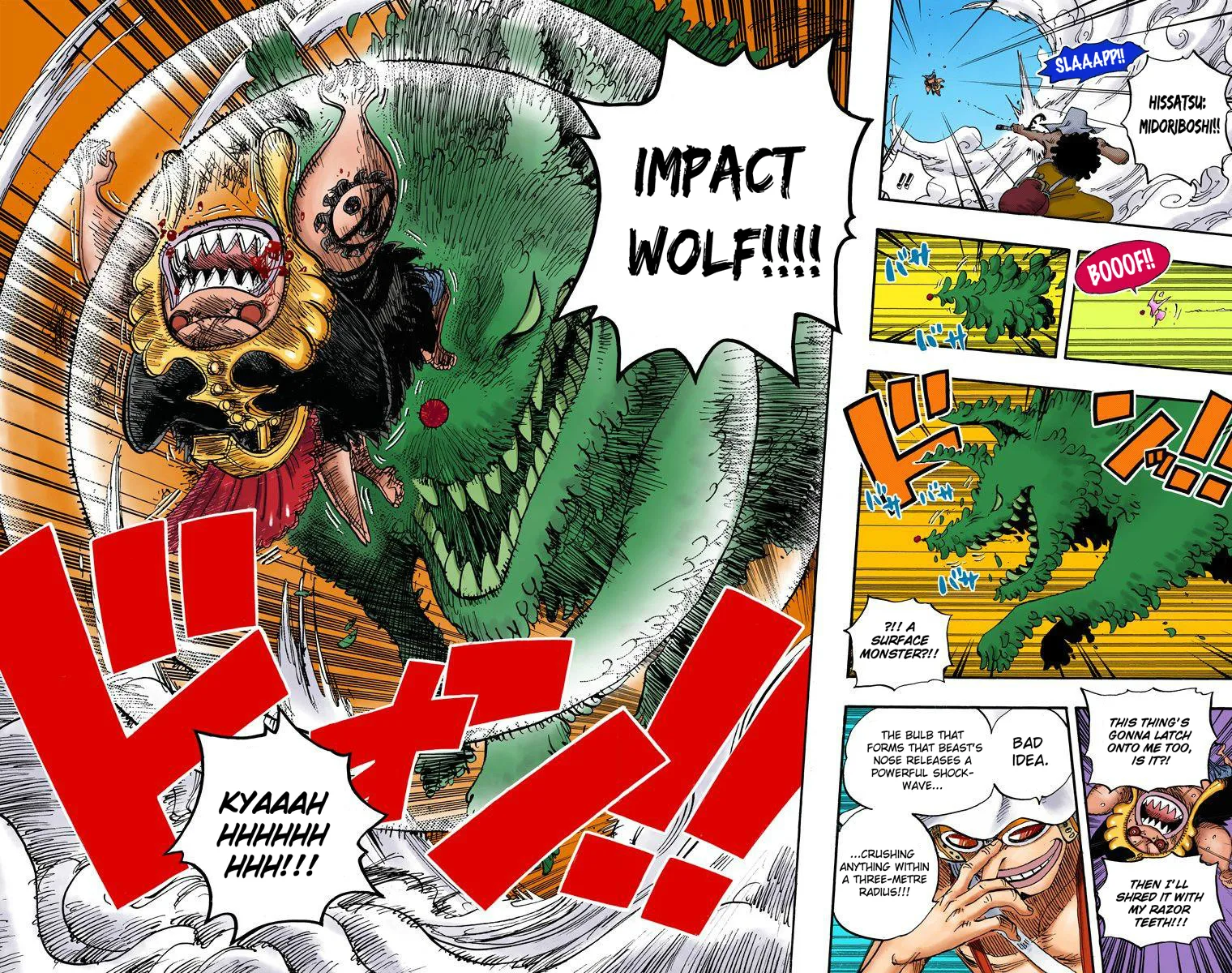 One Piece - Colored Chapter 646 page 8
