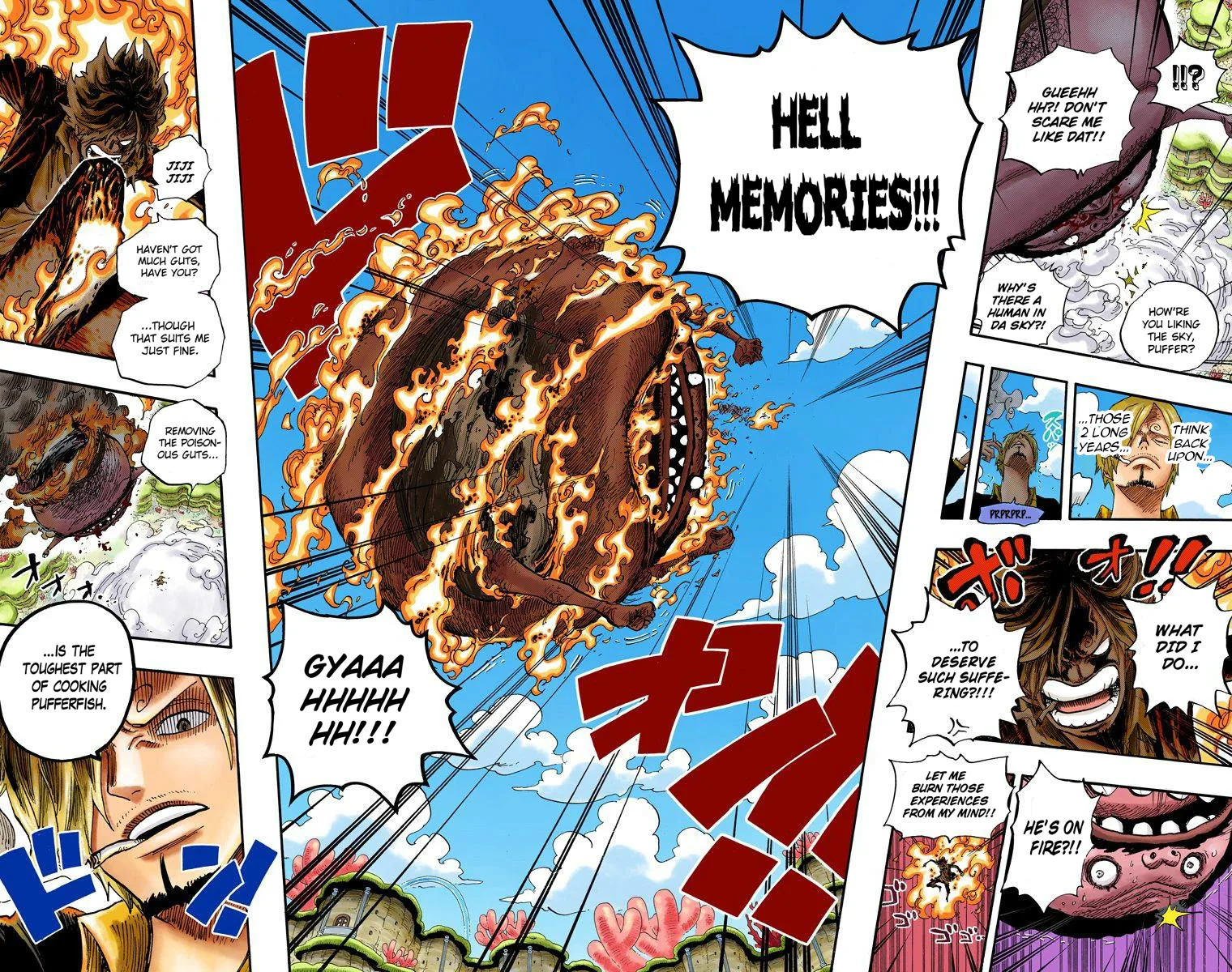 One Piece - Colored Chapter 646 page 12