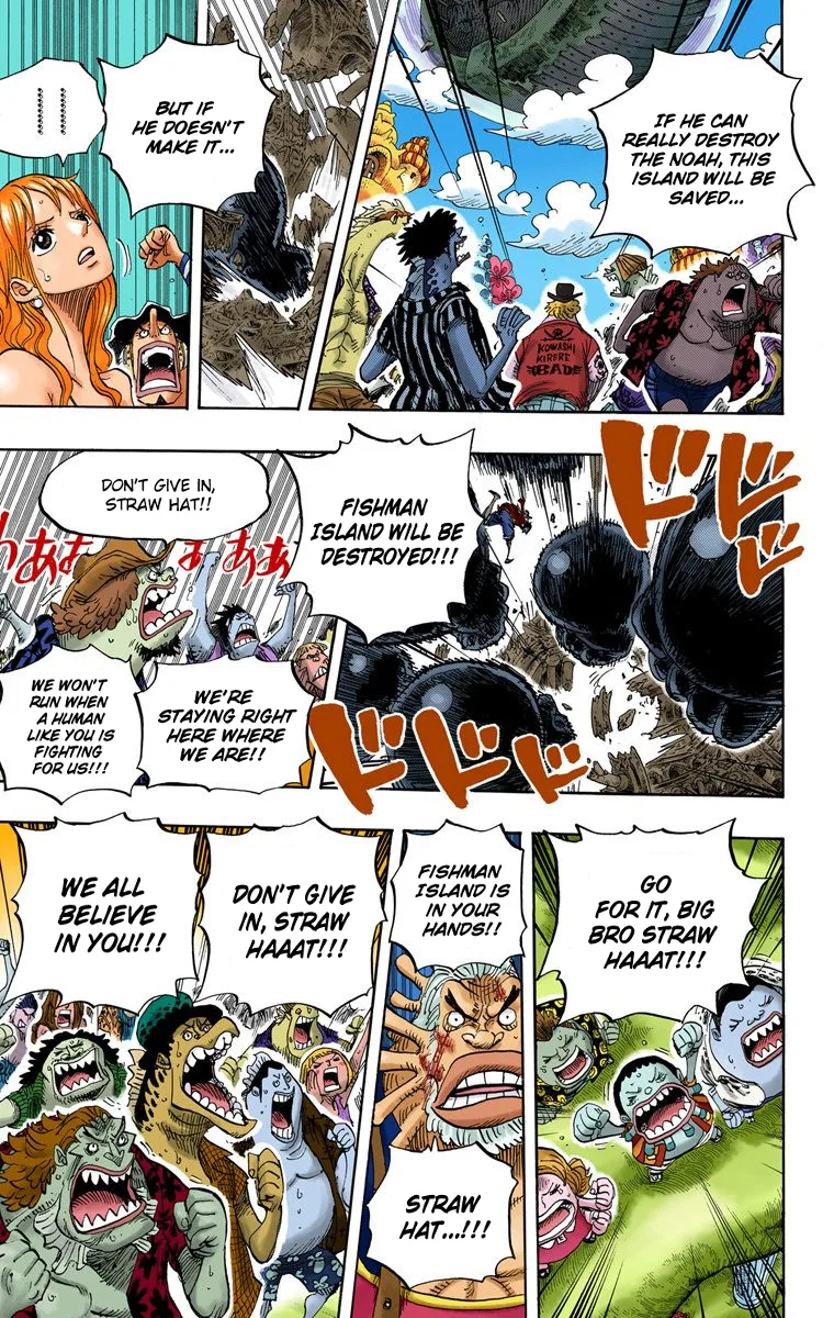 One Piece - Colored Chapter 647 page 8