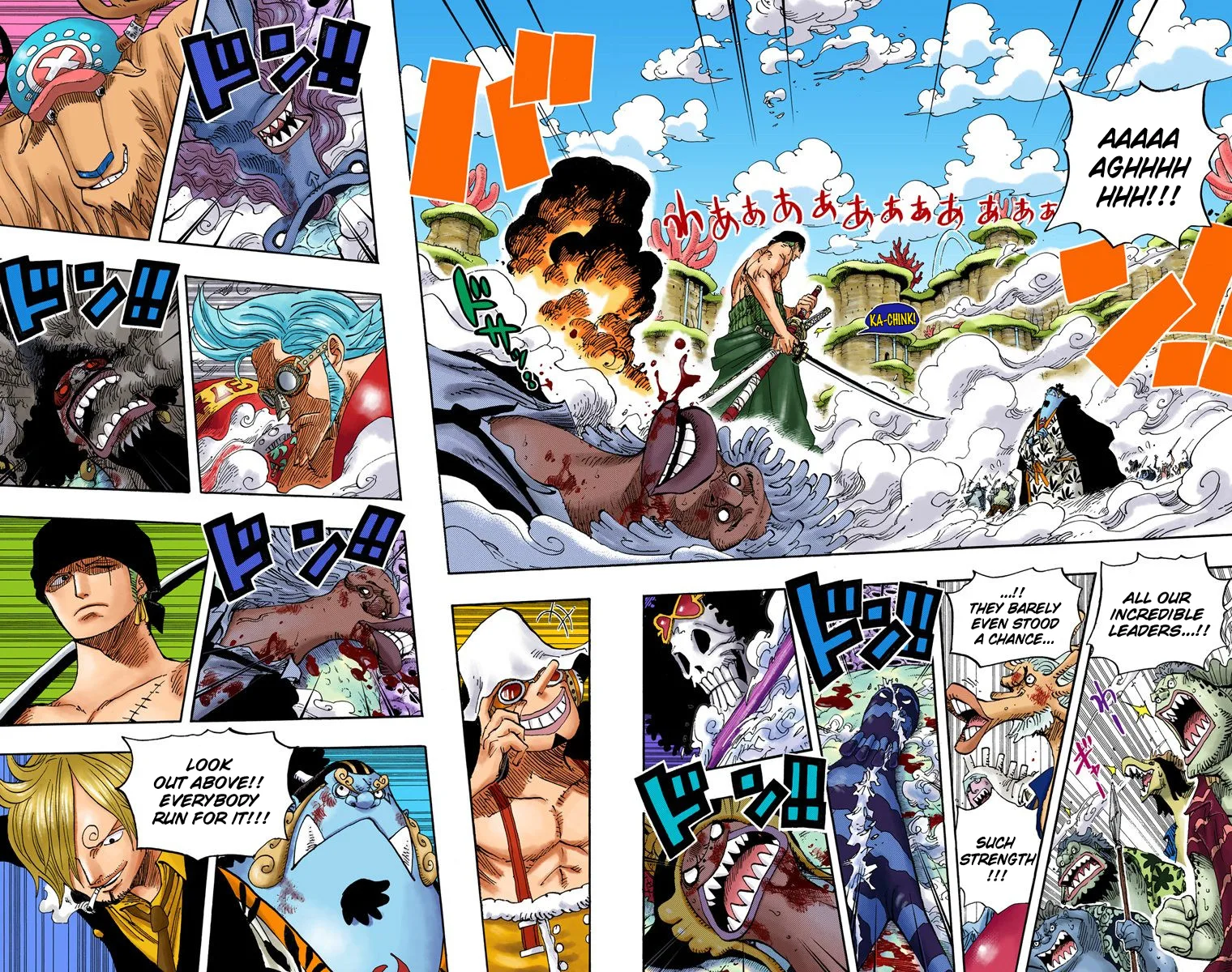 One Piece - Colored Chapter 647 page 4