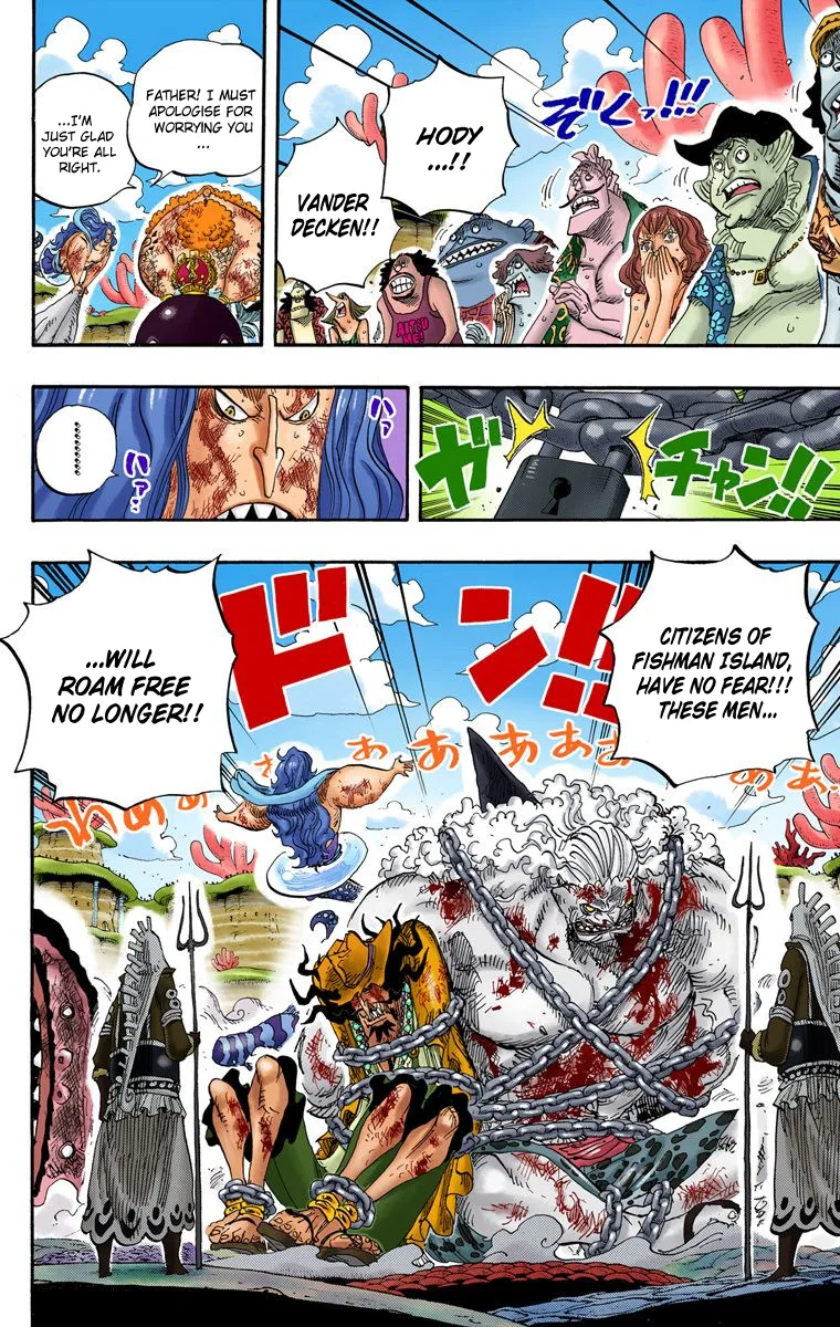 One Piece - Colored Chapter 648 page 12