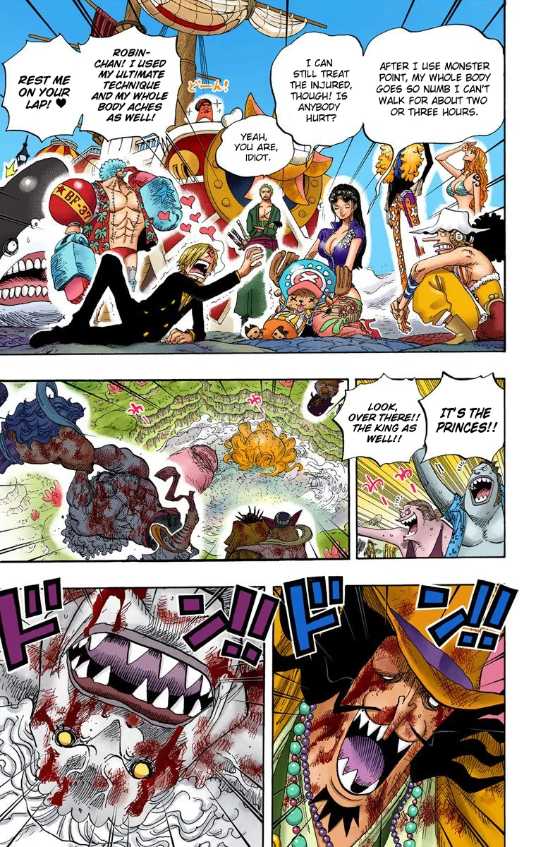 One Piece - Colored Chapter 648 page 11
