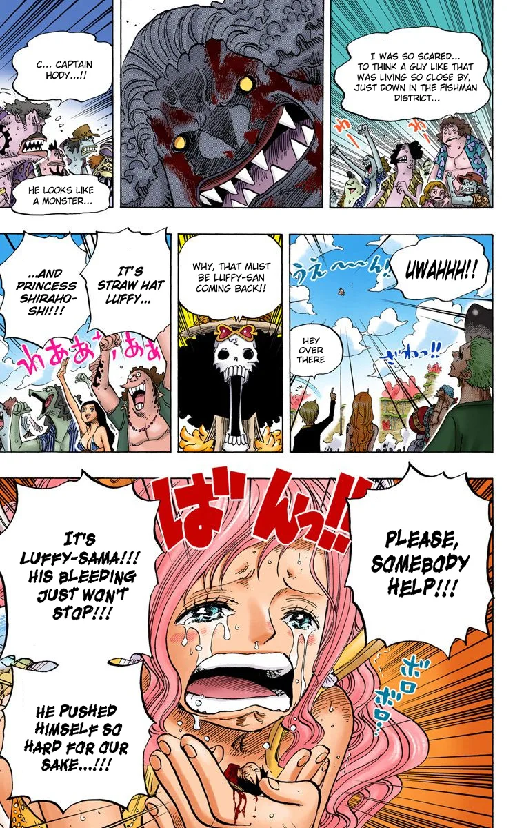 One Piece - Colored Chapter 648 page 13