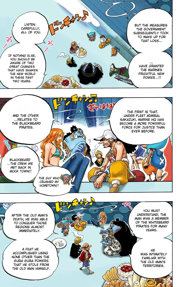 One Piece - Colored Chapter 650 page 8