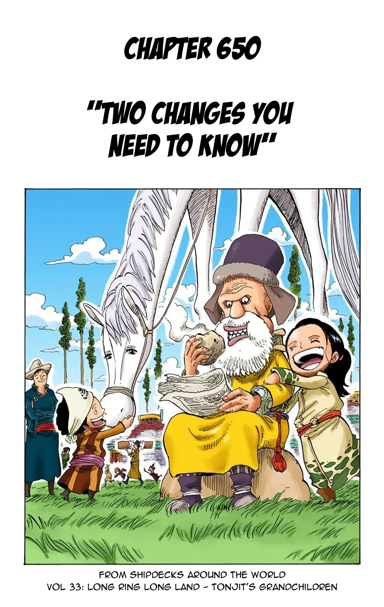 One Piece - Colored Chapter 650 page 2