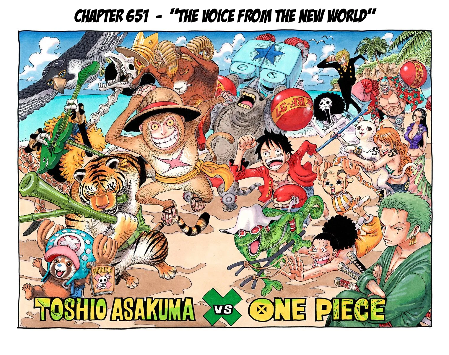 One Piece - Colored Chapter 651 page 2