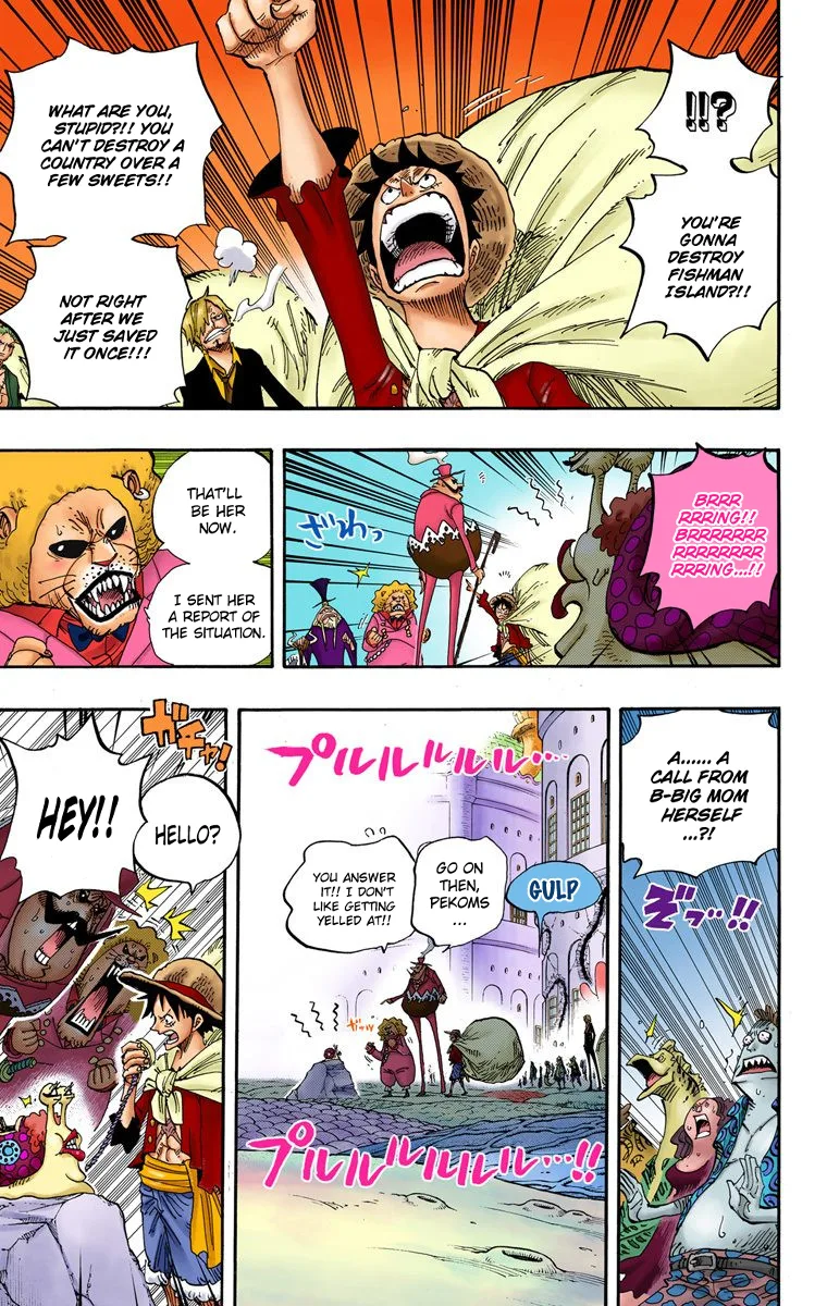One Piece - Colored Chapter 651 page 14
