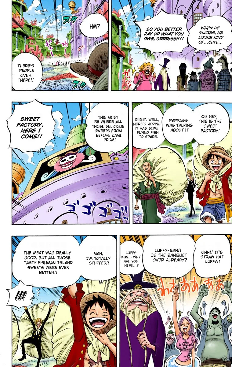 One Piece - Colored Chapter 651 page 6