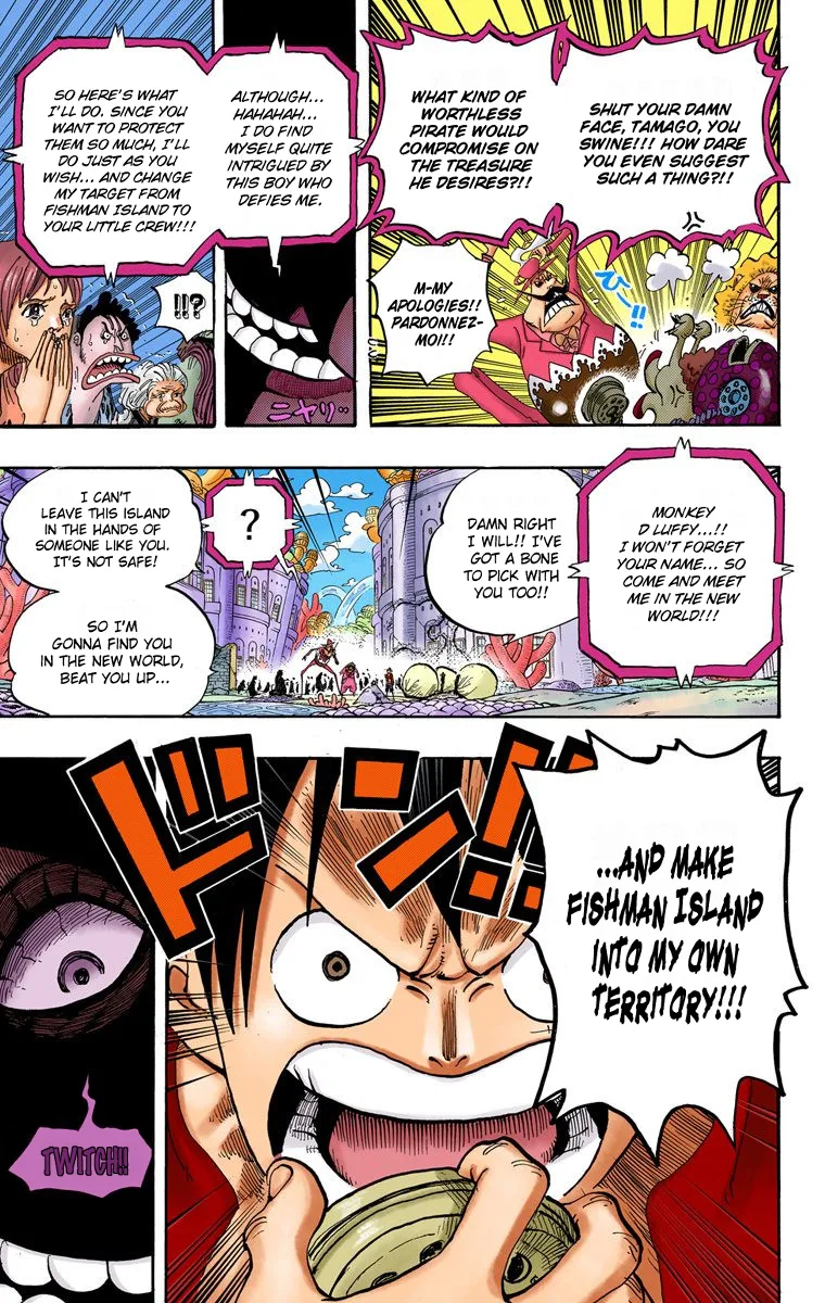 One Piece - Colored Chapter 651 page 18