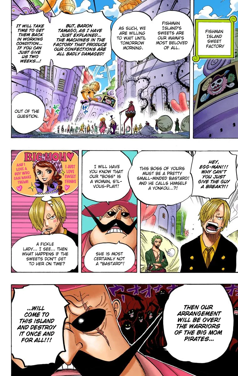 One Piece - Colored Chapter 651 page 13