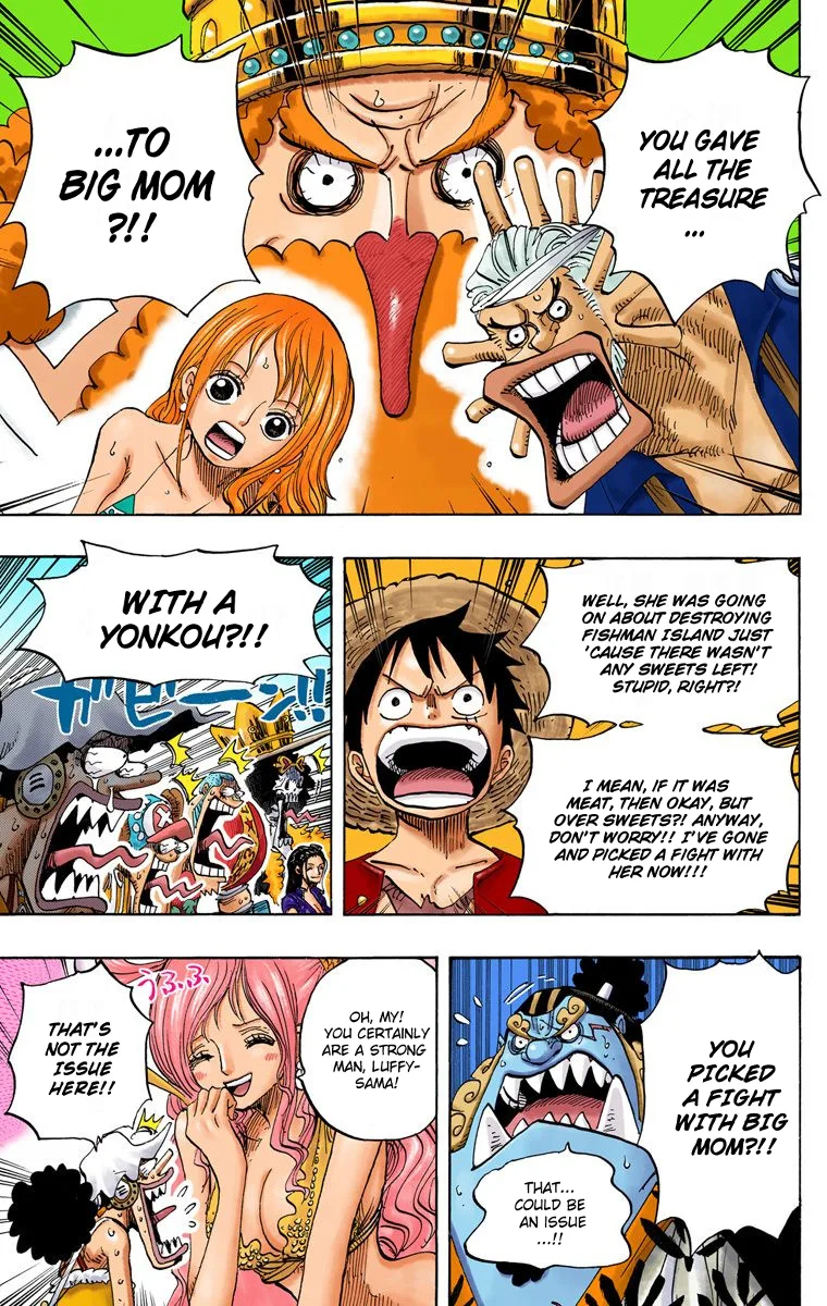 One Piece - Colored Chapter 652 page 8