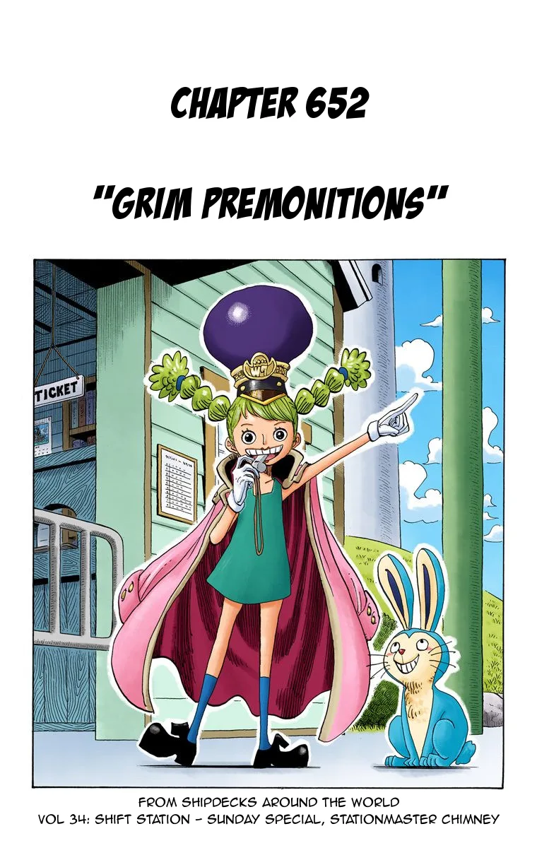 One Piece - Colored Chapter 652 page 2