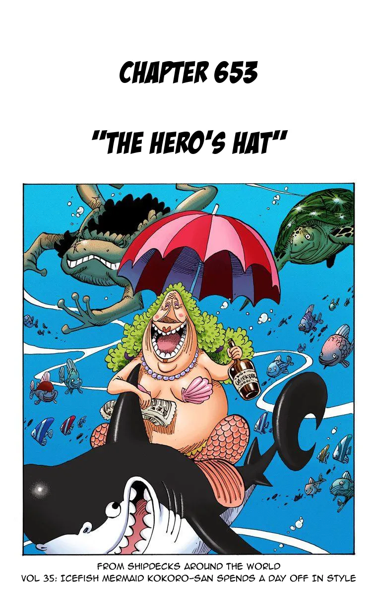 One Piece - Colored Chapter 653 page 2