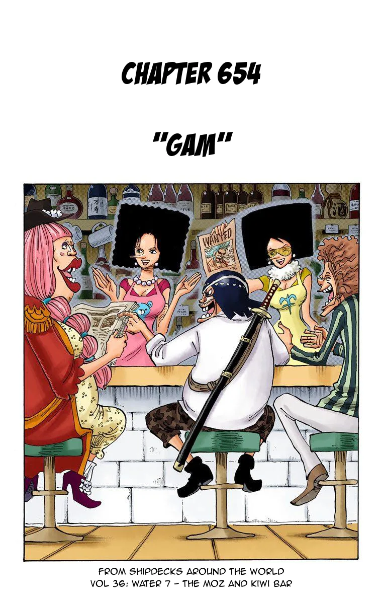 One Piece - Colored Chapter 654 page 2