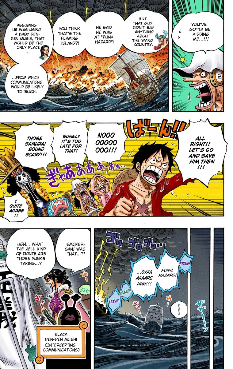 One Piece - Colored Chapter 655 page 8