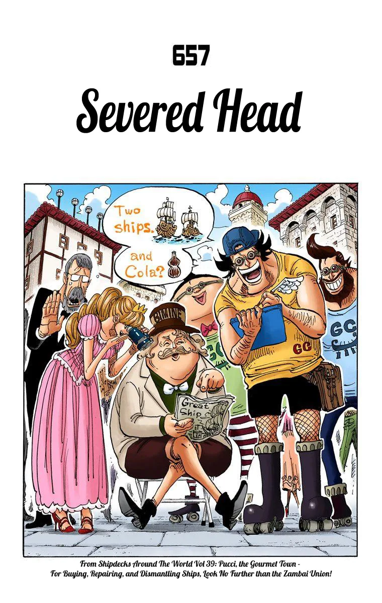 One Piece - Colored Chapter 657 page 3