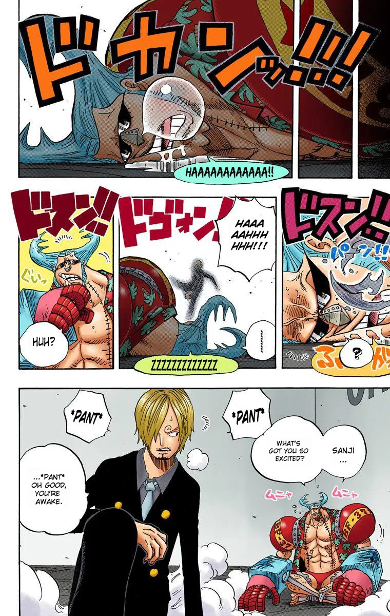 One Piece - Colored Chapter 657 page 8