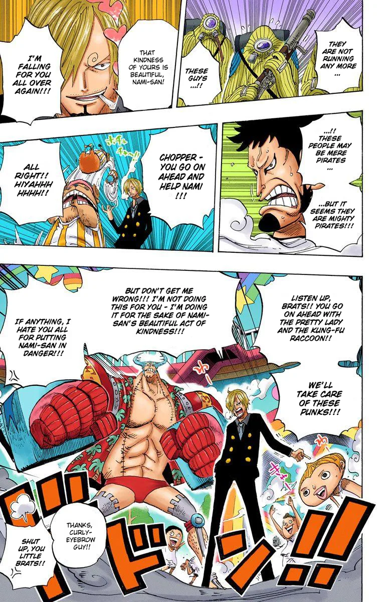 One Piece - Colored Chapter 658 page 12