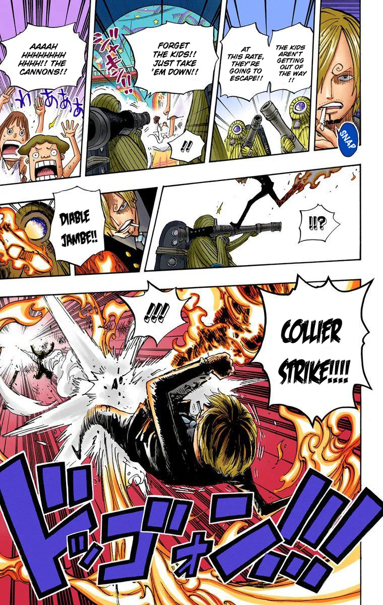 One Piece - Colored Chapter 658 page 10