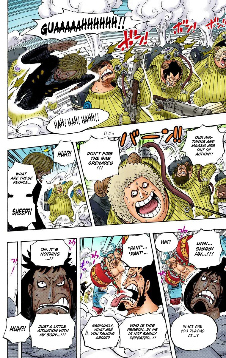 One Piece - Colored Chapter 659 page 13
