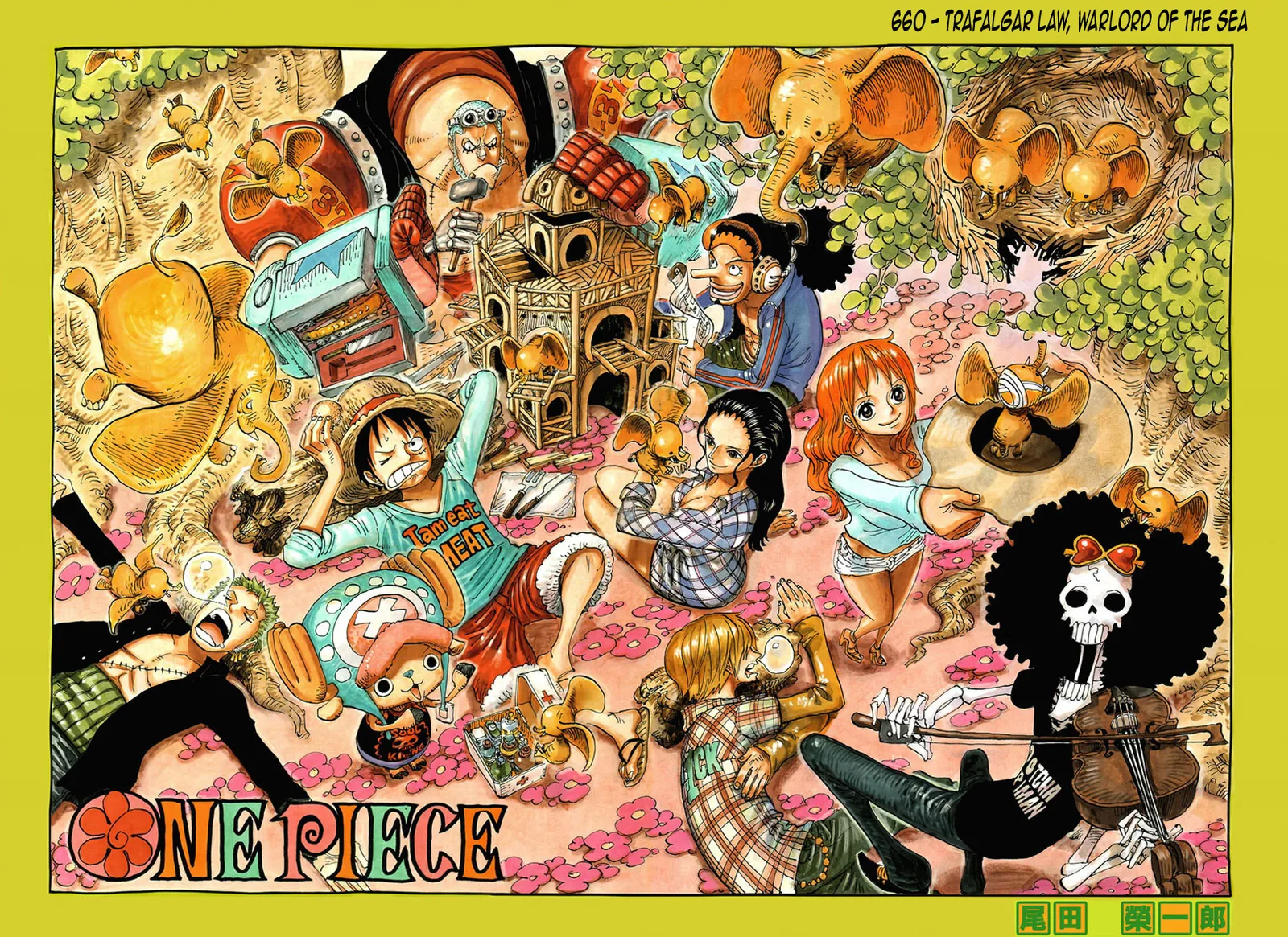 One Piece - Colored Chapter 660 page 2
