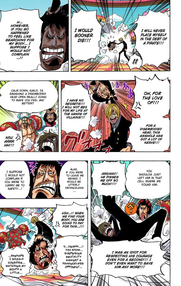 One Piece - Colored Chapter 660 page 8