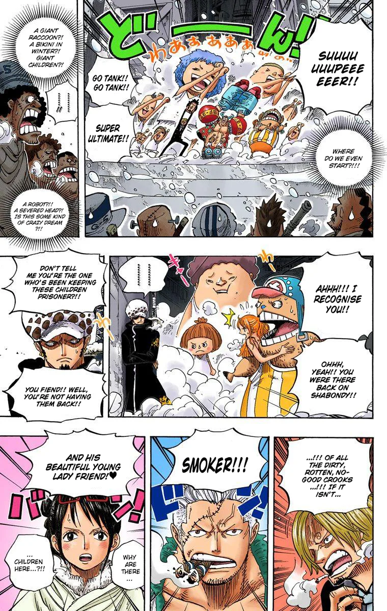 One Piece - Colored Chapter 660 page 14