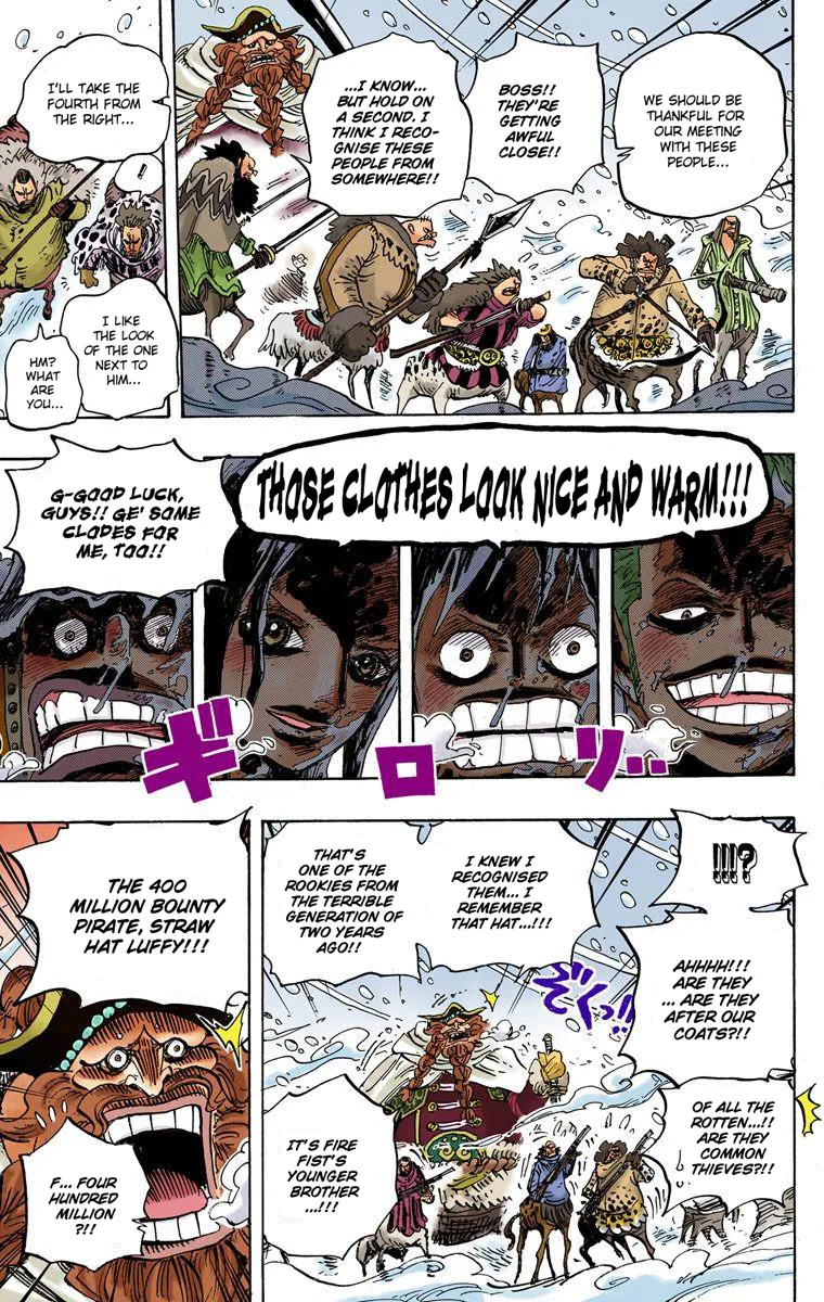 One Piece - Colored Chapter 661 page 12