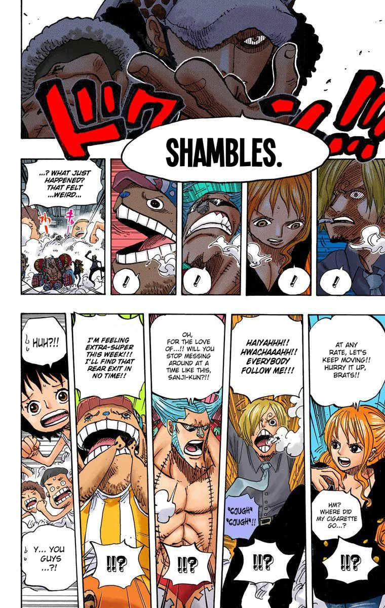 One Piece - Colored Chapter 661 page 15
