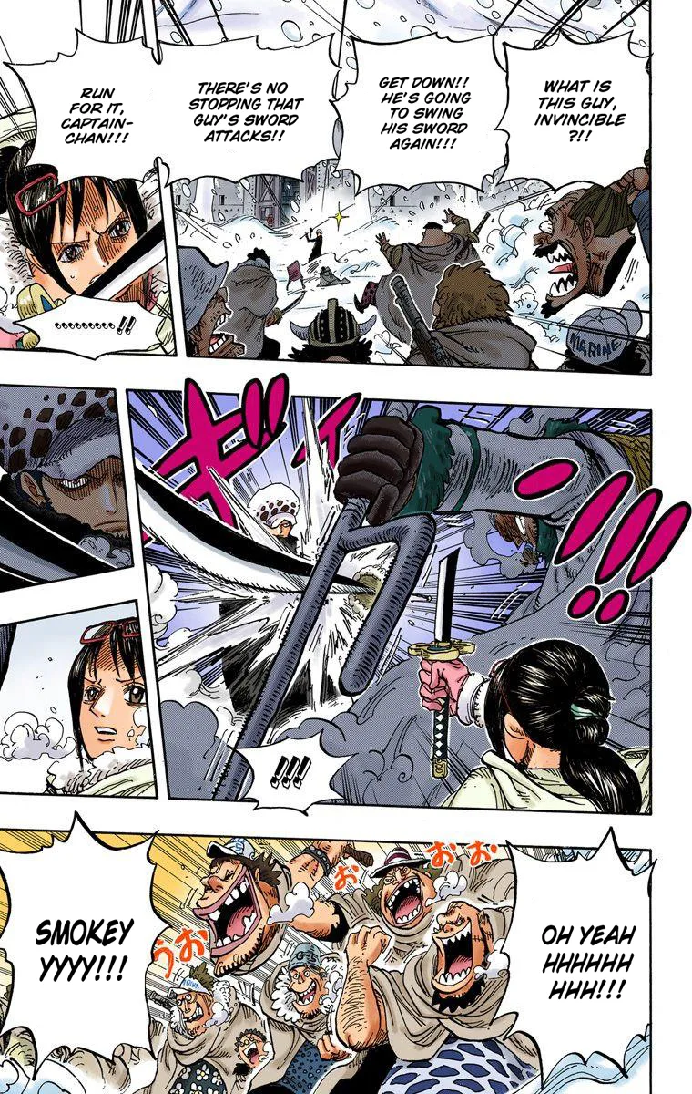 One Piece - Colored Chapter 662 page 6