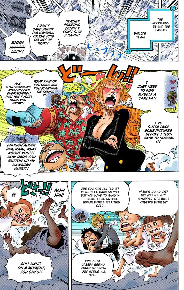 One Piece - Colored Chapter 663 page 10