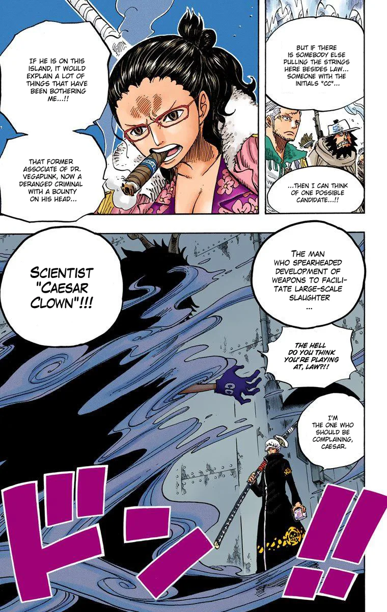 One Piece - Colored Chapter 663 page 20