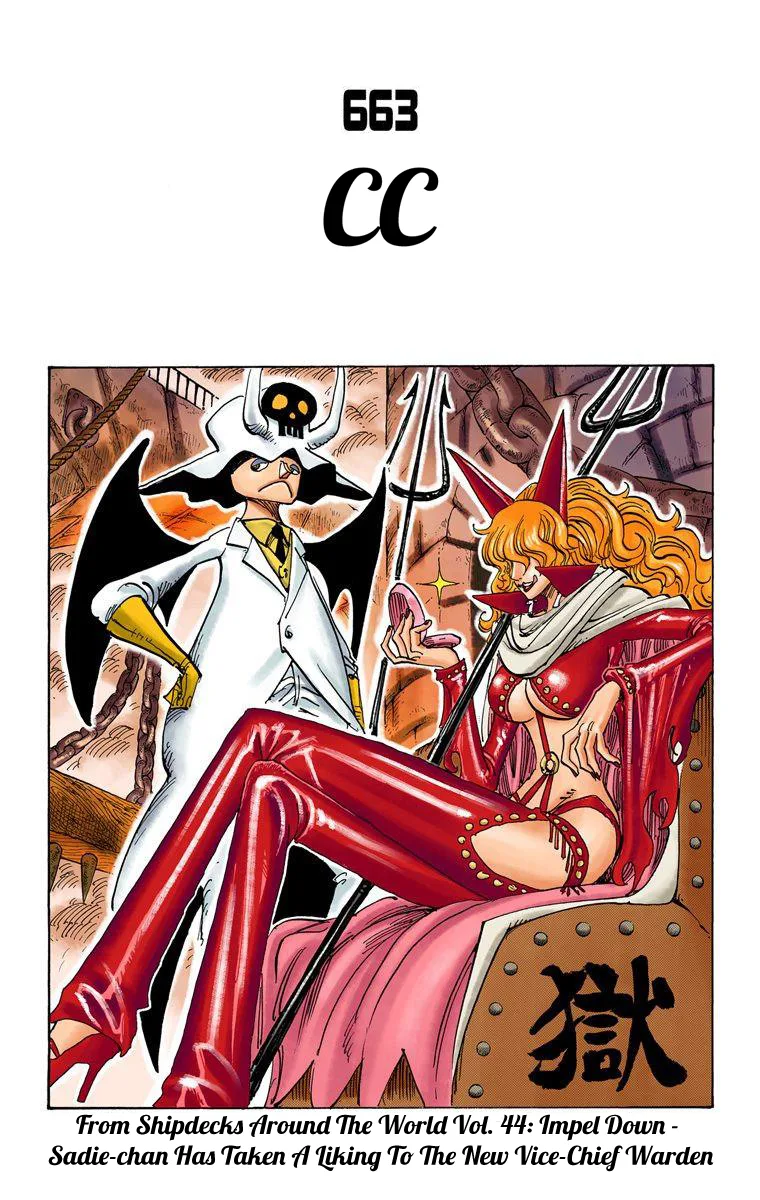 One Piece - Colored Chapter 663 page 2