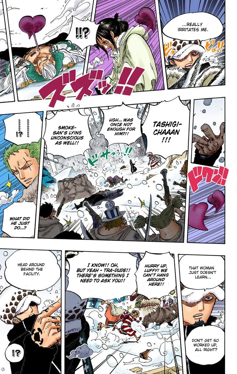 One Piece - Colored Chapter 663 page 8